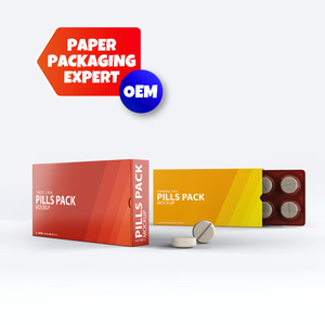 Venta al por mayor impreso caja de medicina papel personalizado medicina embalaje caja farmacéutica con logotipo - Product Image 2