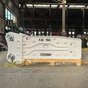 FJC15G <span class=keywords><strong>Marteau</strong></span> brise-roche hydraulique à angle droit, tête de <span class=keywords><strong>marteau</strong></span>-<span class=keywords><strong>piqueur</strong></span> hydraulique pour excavatrices modèle 200 - Product Image 1