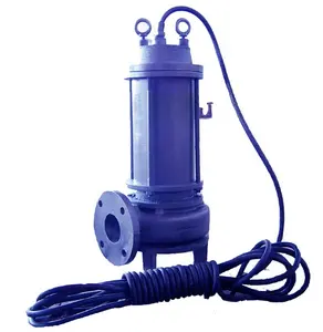 QW Non-clog Submersible Pump for Waste Water Drainage Dredge with Auto-coupling Guide Rail