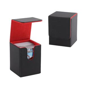 OEM ODM étanche résistant à l'usure personnalisé 100 + boîte de rangement de cartes à jouer à manches pour <span class=keywords><strong>Yugioh</strong></span> pour le jeu de famille TCG - Product Image 1
