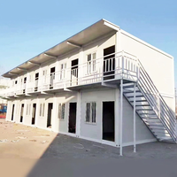 Maison conteneur moderne et contemporaine de 20 pieds, en kit, durable et légère, installation facile pour hôtels, bureaux, hôpitaux
