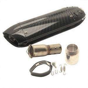 Pot d'échappement universel pour moto Scorpion, 25 mm, résistant aux hautes températures, silencieux tout-terrain - Product Image 3