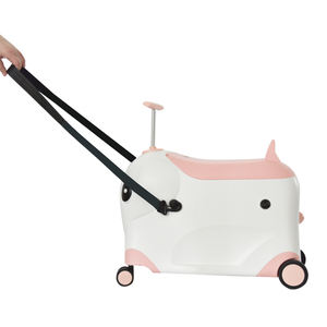 Olifant Dier Ride Op Pp Spinner Koffer 21 Inch Milieuvriendelijke Kinderbagage Met Gemakkelijk Te Trekken Handkar - Product Image 3