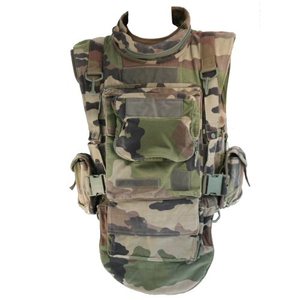 Chaleco completo RS French Woodland camuflaje Material UHMPE 600D tela Oxford 3,7 kg equipo de protección de seguridad <span class=keywords><strong>defensa</strong></span> Personal - Product Image 1