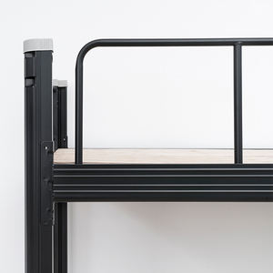 Precios baratos, <span class=keywords><strong>litera</strong></span> de <span class=keywords><strong>segunda</strong></span> <span class=keywords><strong>mano</strong></span>, muebles escolares de estilo metálico, literas de acero con marco de loft de dos pisos para niños - Product Image 6