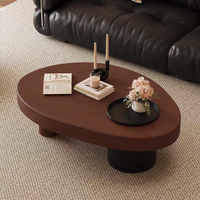 Table basse en bois Clouds, salon, style minimaliste, table à thé spéciale Sabi Wabi, petit appartement, table basse pour hôtel, villa