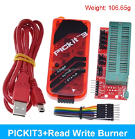 Programmeur PICKit2 PICKIT3 PICKit3.5 + Adaptateur de programmation universel PIC ICD2 PICKit 2 PICKIT 3 PICKIT 3.5