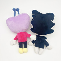 Peluche Deltarune Spamton Tenna Triangular Rune TV, figurine en peluche avec rembourrage en coton PP, hauteur 31cm-50cm