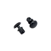 Nouveaux rivets à pression en nylon noir, clips de fixation pour pare-chocs de voiture, clips pour panneaux de porte, pare-chocs, garde-boue, certifiés ROHS