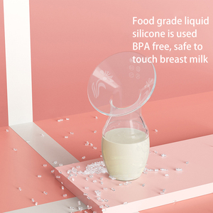 Vendita calda pompa del seno mamma accogliente tiralatte portatile morbido manuale pompa del seno latte per bambini con copertura - Product Image 3