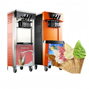 Piccola macchina per gelato artigianale con frutta congelata, colore viola, per negozio - Product Image 6
