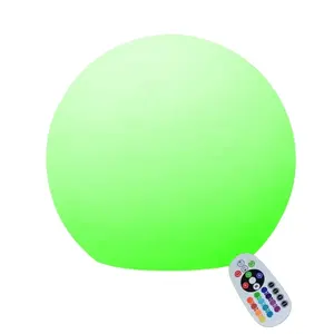 निविड़ अंधकार IP68 घटना सजावट फांसी एलईडी गेंद प्रबुद्ध एलईडी गेंद प्रकाश उद्यान सेट एलईडी गेंद