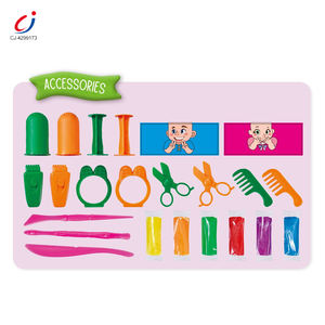 Chengji coloré pâte à <span class=keywords><strong>modeler</strong></span> ensemble de jeu <span class=keywords><strong>Montessori</strong></span> jeu enfants Non toxique cheveux Studio modélisation pâte ensemble de jeu - Product Image 5