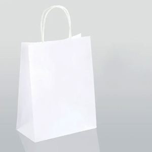Sac fourre-tout pliable personnalisé en papier d'art avec poignée en coton et motif floral pour emballage de bijoux, expédition, vêtements, expositions et sacs à main - Product Image 5