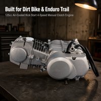 Ensemble moteur de moto enduro Yinxiang 125cc à démarrage au pied, embrayage manuel, 4 vitesses, refroidissement par air, directement de l'usine