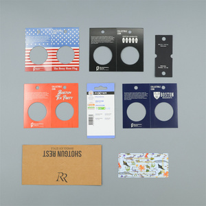 Tùy chỉnh phần cứng in ấn kraft giấy nhựa vỉ bao bì Headband <span class=keywords><strong>backer</strong></span> thẻ với treo lỗ - Product Image 5