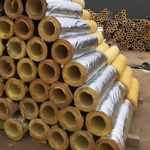 Tất Cả Trong Một Nhôm Lá Đá Len Ống Cách Nhiệt Bền Chống Ẩm Và Chống Cháy Tấm Chuyên Dụng Cho Đường Ống - Product Image 3