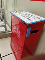 Étiquette anti-métal RFID UHF en ABS à longue portée de lecture réinscriptible sur des étiquettes de suivi d'étagère en métal pour la gestion d'actifs industriels