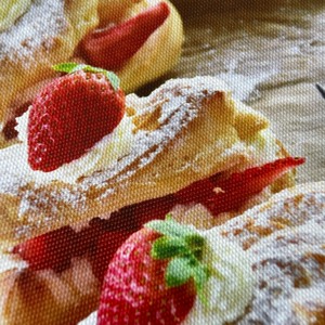 Sinh thái dung môi bóng Polyester vải cuộn 60 inch <span class=keywords><strong>50</strong></span> mét nghệ thuật có thể in 260gsm in kéo dài vải cho in ấn máy in phun - Product Image 4