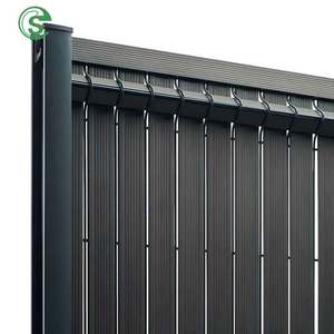 Inserts en PVC durables de 50 mm pour panneaux de clôture rigides 3D, écran extérieur - Product Image 3