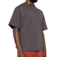 T-shirt Oversize da Uomo in Cotone Stampato di Alta Qualità, Stile Vintage con Spalle Cadenti, Lusso, Grammatura Pesante, Personalizzabile, Taglio Boxy Cropped