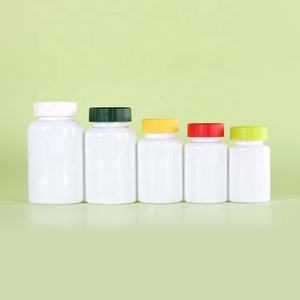 110ml 175ml 260Ml 300ml PET contenedor de Medicina de plástico transparente cápsula tarros de goma dietética botella de vitamina - Product Image 1