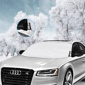 4 lớp bảo vệ mạnh mẽ từ cửa sổ xe kính chắn gió tuyết Frost Sun Shade Bìa in logo có sẵn - Product Image 5