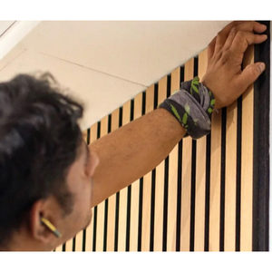 Paneles Acústicos de Madera Contrachapada, Revestimiento de Pared de Listones de Madera MDF, Paneles Acústicos para Techo - Product Image 6