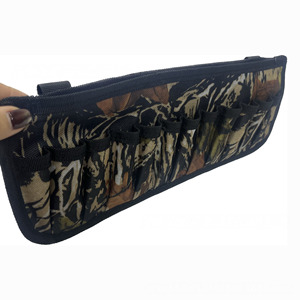 Sac de ceinture camouflage double face à 24 compartiments en tissu Oxford, organisateur de rangement portable pour extérieur, sac de transport d'équipement de terrain - Product Image 2