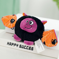 Mainan Anjing Boneka Kelelawar Halloween, Mainan Kunyah Hewan Peliharaan Berbunyi, Boneka Lucu Interaktif untuk Anak Anjing, Grosir Mainan Hewan Peliharaan Boneka Halloween untuk Liburan