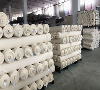 Tissu de literie hôtelier de qualité commerciale 100% coton satiné tissé écologique 260TC 40Sx40S pour draps et linge de lit