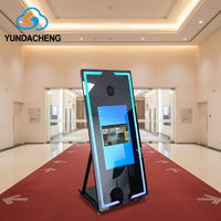 Miroir Photo Booth Tactile Rétro avec Caméra et Imprimante – Offre Spéciale