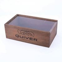 Kotak Kayu Persegi Panjang Bambu/KAYU Buatan Tangan dengan Logo OEM Kustom untuk Penyimpanan Perhiasan Lilin, Sablon Sutra, Laser