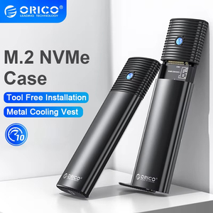<span class=keywords><strong>ORICO</strong></span>-Carcasa de SSD M.2 de alta velocidad, original, 10Gbps, <span class=keywords><strong>NVME</strong></span>, SATA, 4TB, con disipador de calor de metal integrado, sin herramientas - Product Image 1