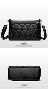 Travel Shoulder Bag Designer Cross Body Bags for Women Casual Messenger Bag PU Leather Crossbody <b>Purse</b> <b>Cute</b> Cross Handbag - Product Image 4