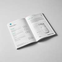 Manual de Instrucciones de Reloj Plegable Personalizado A5, Manual de Instrucciones del Producto, Manual de Auriculares, Impresión de Folletos Comerciales, Impresión de Libros