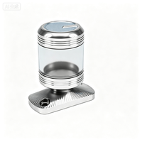 Réservoir de liquide de frein CNC pour moto, réservoir d'huile de frein hydraulique transparent en PC, réservoir d'huile de frein universel pour moto tout-terrain, scooter, VTT
