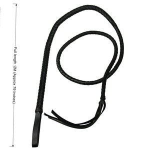 Fusta Larga BDSM Personalizada Gratis - Fusta Erótica de Cuero para Bondage, Juego de Rol, Fetiche de Montar a Caballo, Paddle para Azotes, Pony Play - Product Image 5