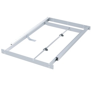 Corredores deslizantes de cajón de cocina de aluminio anodizado T62 de estilo industrial para una solución de almacenamiento eficiente - Product Image 1