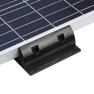 Off Grid Diy Solar Panel Drill-free Adhesive Abs Solar Mount Kits For Rv