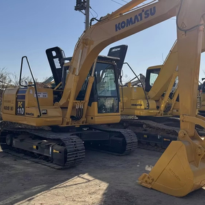 Excavatrice sur chenilles Komatsu PC110-7 d'occasion à vendre - PROMOTION - Excellent prix - Moteur et boîte de vitesses d'origine - Garantie 1 an - Product Image 1