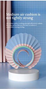 Bonnet de douche de bébé certifié CPC étanche Design <span class=keywords><strong>Origami</strong></span> breveté avec anneau d'<span class=keywords><strong>air</strong></span> rembourré pour un confort réglable et hypoallergénique - Product Image 5