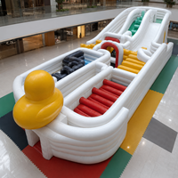 Nuancier de tissu PVC tricoté warp pour Air Dancer, 7 couleurs, 1000D 20x20, pour correspondance de couleurs personnalisée