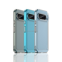 Coque de Téléphone Google Écologique Anti-Choc Légère et Ultra-Mince en TPU Électroplaqué Transparent de Haute Qualité, Certifiée CE et Design Sportif