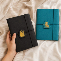 Carnet de notes personnalisé à trois volets, à feuilles mobiles, avec motif de constellations du zodiaque, pour promotion et vente en gros