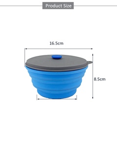 Bol à Popcorn en Silicone micro-ondable, bol à Air chaud pliable sans BPA, à utiliser dans le micro-ondes ou le four - Product Image 6