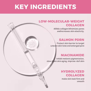 Masque en gelée rose bio-collagène <span class=keywords><strong>ADN</strong></span> de saumon en gros pour la peau, hydratant, raffermissant, soins de la peau coréens, masques faciaux coréens - Product Image 6