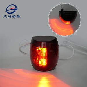 Feux de navigation LED en résine plastique 12V 24V étanches pour bateaux, feux latéraux rouges et verts - Product Image 3