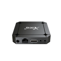 X96Q Android 14 ATV Tv Box 2GB 16GB 2,4G 5G WIFI 6 Rockchip RK3518 4K Smart Media Player Android14.0 con control remoto por voz