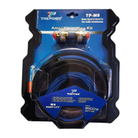 Kit de câblage d'amplificateur Poem M0774 2500W, accessoires audio pour voiture, ZCQR DECO, plastique, Chine, installation facile